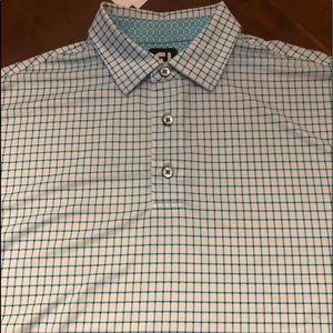 FootJoy men’s plaid golf shirt